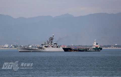 khu trục, chiến hạm, hải quân, Ấn Độ, Đà Nẵng