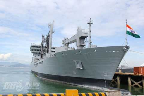 khu trục, chiến hạm, hải quân, Ấn Độ, Đà Nẵng