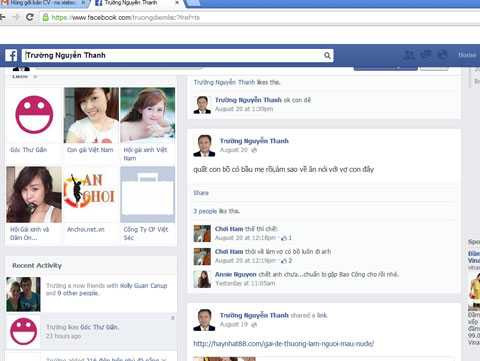 sa thải, cay cú, facebook, mạo danh, khủng bố, Tổng giám đốc, điều tra