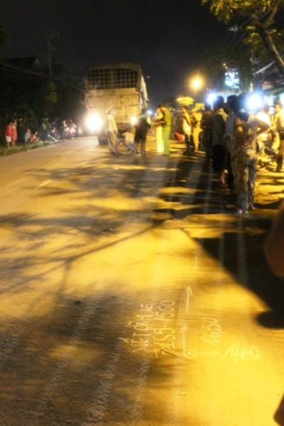 TP.HCM, Tai nạn, Trần Đại Nghĩa, xe tải, xe máy, tử vong