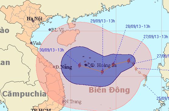 áp thấp nhiệt đới, bão số 10, bão Wutip