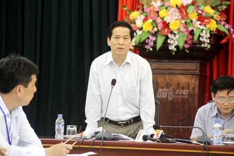 Họp báo thi tốt nghiệp