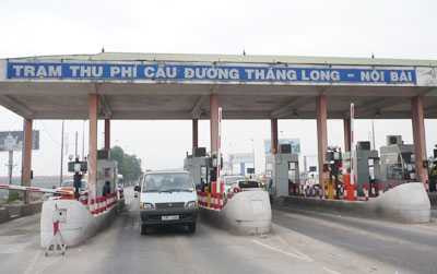 trạm thu phí Bắc Thăng Long - Nội Bài