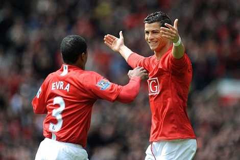 Ronaldo và Evra
