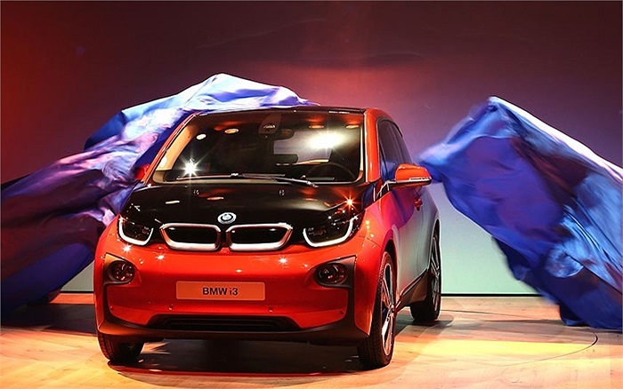 Mẫu xe BMW i3 mới được công bố ở London, Anh