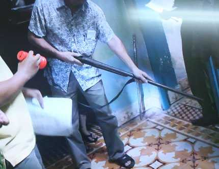 súng hoa cải, bắn con rể, Lê Chân, Hải Phòng