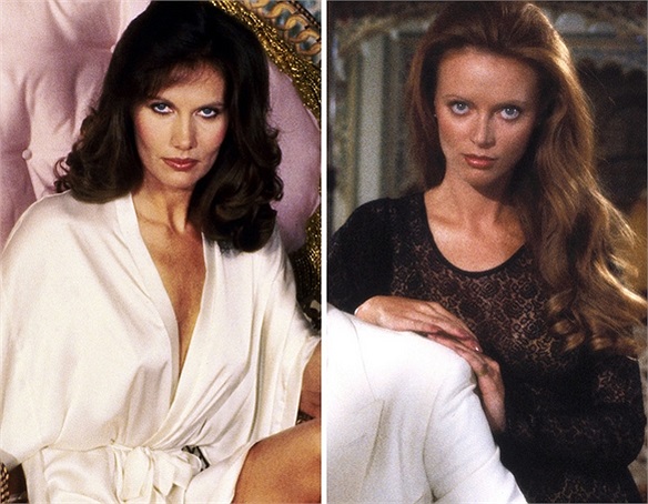 Octopussy: Octopussy (Maud Adams đóng) và Magda (Kristina Wayborn đóng)