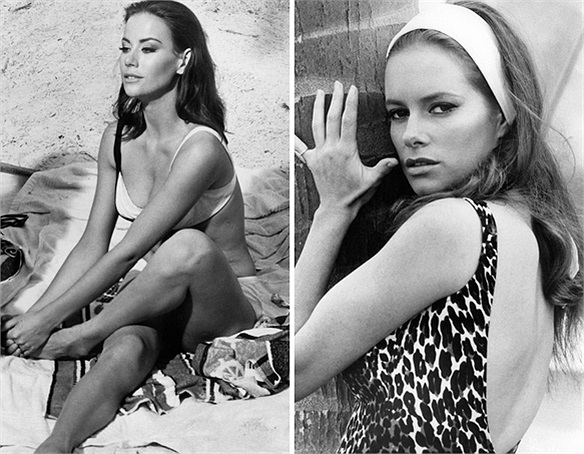Thunderball: Domino Derval (Claudine Auger đóng) và Fiona Volpe (Luciana Paluzzi) là hai vẻ đẹp rất khó để phân thắng bại.
