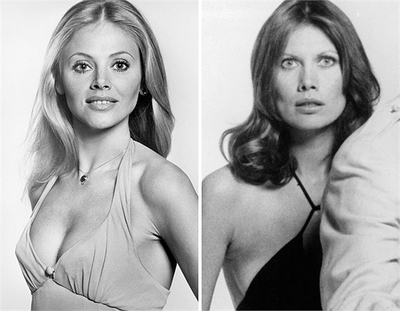 (Britt Ekland đóng) và Andrea Anders (Maud Adams đóng.)