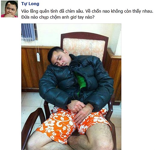 Tự Long điều tra xem ai chụp được bức ảnh độc nhất vô nhị như thế này.