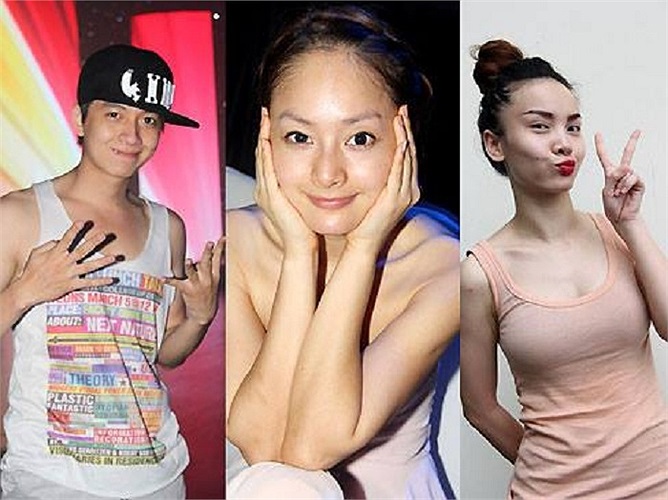 Ngô Kiến Huy, Lan Phương, Yến Trang trong đêm chung kết Bước nhảy hoàn vũ 2013.