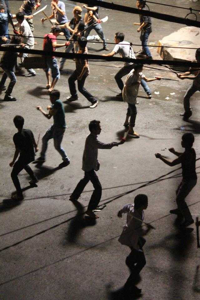 phim Bụi đời Chợ Lớn đánh nhau, chém giết