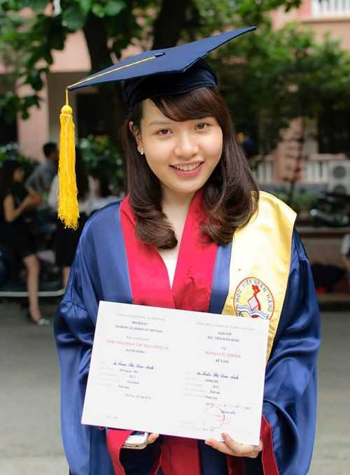 Trần Thị Lan Anh - Thủ khoa học viện Ngân hàng.
