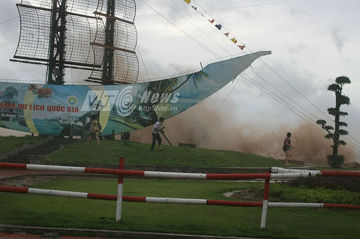 bão số 6, tàn phá, cận cảnh, bão mangkhut