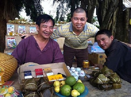 Ba danh hài hội ngộ trong cùng một tiểu phẩm.