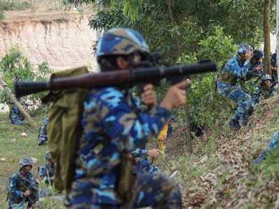 hải quân đánh bộ, cận cảnh, đánh chiếm mục tiêu, hải quân việt nam