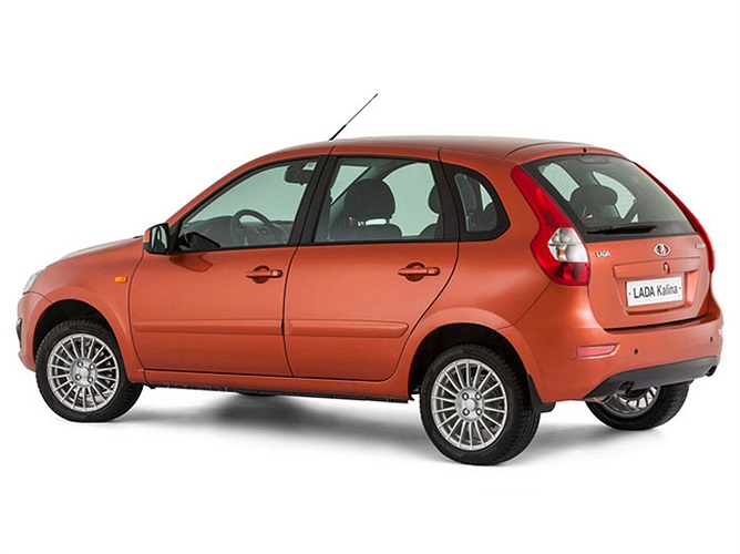 Kalina vừa bắt đầu được bán tại Nga. 