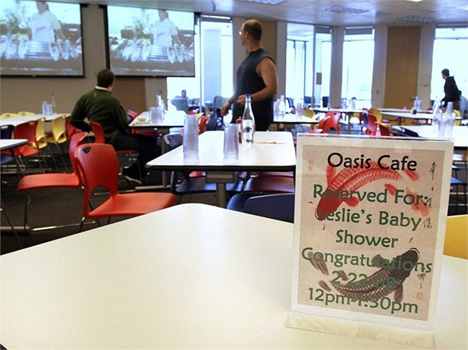 Nơi uống cafe của các nhân viên Google