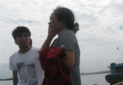 chìm tàu, cận cảnh, tàu chìm, tang tóc, cần giờ