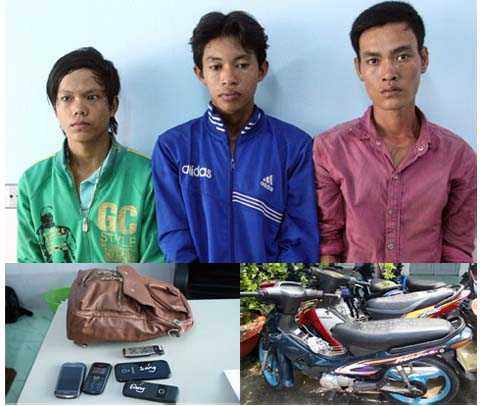 TP.HCM, cướp, quận 7, Huyện Nhà Bè, công an, túi xách