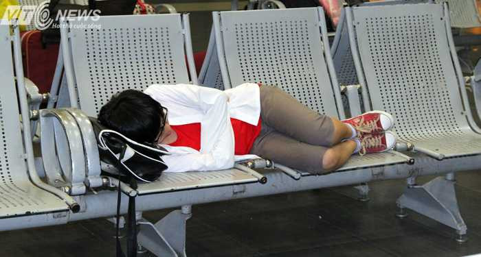 Fan Arsenal ở Nội Bài