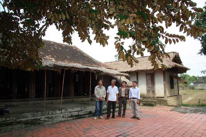 Căn nhà của Đại tướng ở làng An Xá.