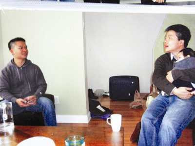 GS Ngô Bảo Châu thăm nhà TS Phúc Cường 