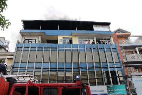 TP.HCM, cháy, công ty, khu dân cư, PCCC, quận Phú Nhuận
