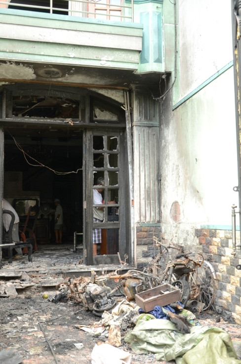 cháy nhà, nữ sinh, phòng trọ