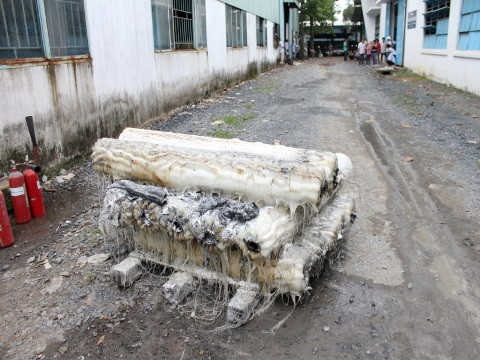 TP.HCM, Thủ Đức, cháy nhà xưởng, công nhân, bị bỏng