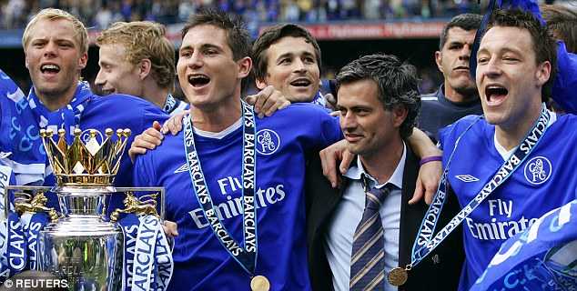 Mourinho vô địch cùng Chelsea