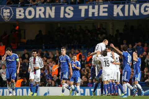 chelsea thua trận