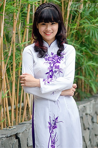 Hoàn thành xuất sắc phần thi năng khiếu của mình với tiết mục 'Đêm nằm mơ phố' Hoàng Yến rất tin vào khả năng mình sẽ có một tấm vé vào cánh cửa ĐH Văn hóa Hà Nội