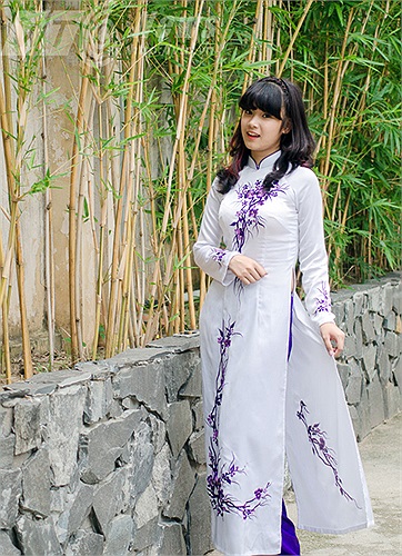 Sáng nay, cô bạn vô cùng xinh đẹp và tự tin thể hiện tài năng của mình trong hai phần thi cuối cùng. 