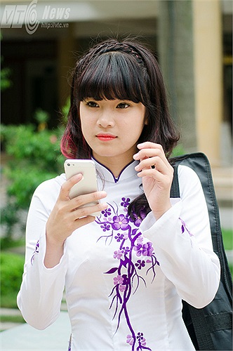 Hoàng Yến không hài lòng lắm với môn Văn, nhưng cô bạn hy vọng phần thi năng khiếu sẽ kéo lại.