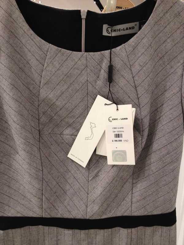 Chic-land ghi hàng Việt nhưng quên Hoàng Sa, Trường Sa