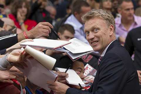 david moyes ký tặng
