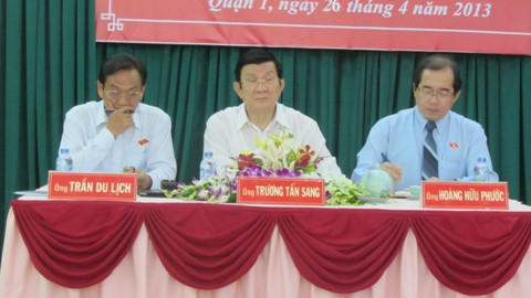 các thành viên tổ đại biểu Quốc hội số 1