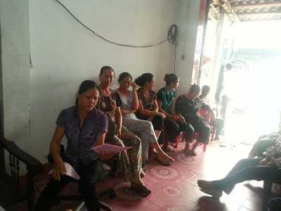 Chị Dậu và những người nông dân không còn đất ở thị trấn Yên Định.