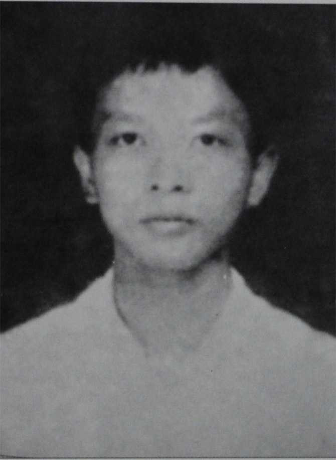 Tướng Giáp năm 20 tuổi. Ảnh: Sở Mật thám Pháp