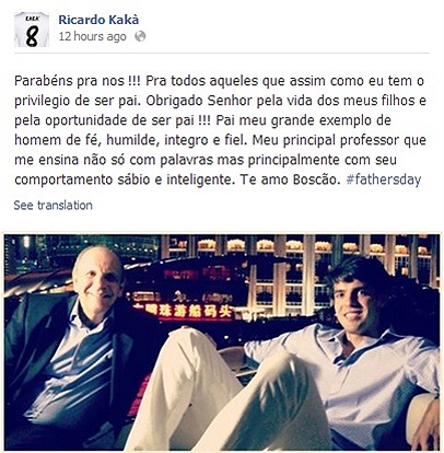 'Cha tôi luôn là 1 tấm gương sáng để tôi noi theo. Ông chính là 1 giáo viên của cuộc đời tôi, dạy tôi không chỉ bằng lời nói và hành động mà còn bằng cả trái tim ấm áp của ông'