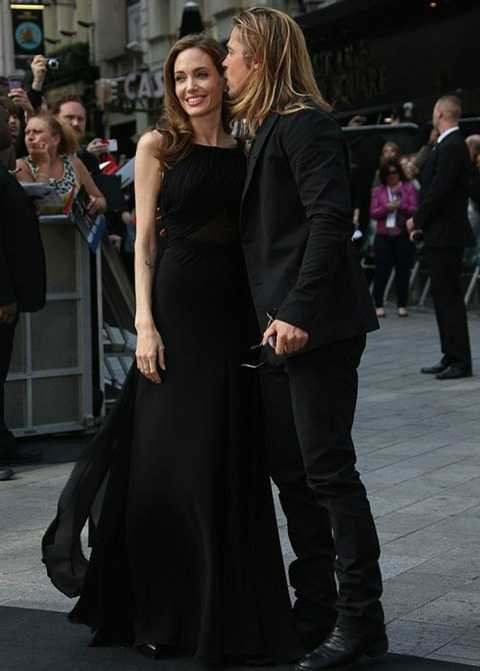 Angelina và Brad Pitt trên thảm đỏ