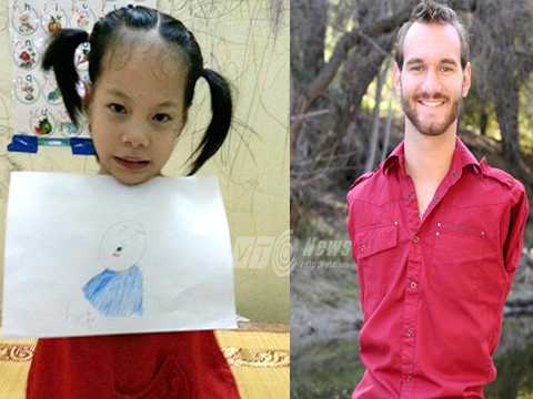 Nguyễn Linh Chi gặp Nick Vujicic
