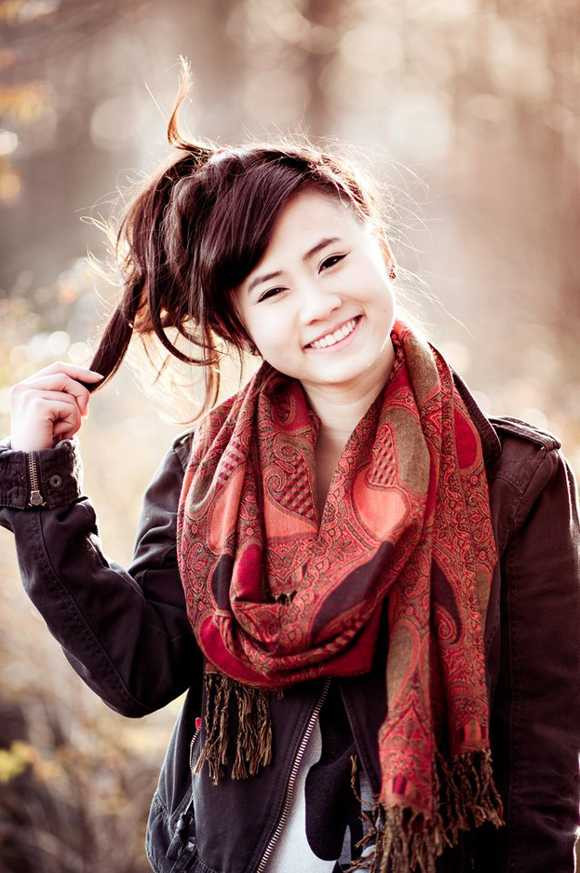 Thùy Dương du học sinh mỹ