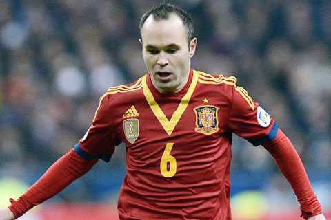 iniesta tây ban nha