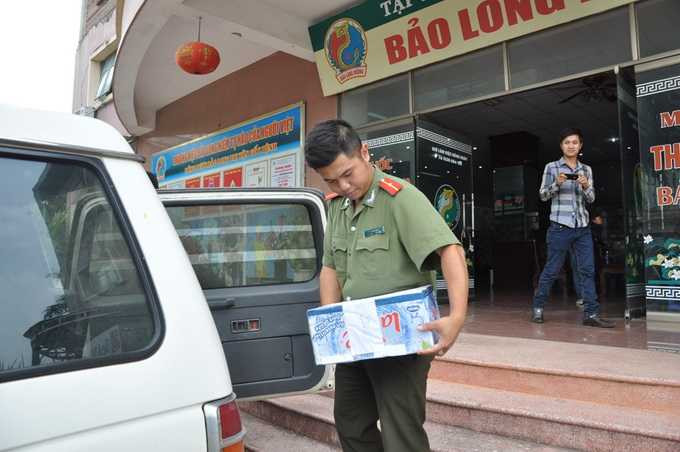 Cơ quan điều tra đã thu giữ một số tài liệu liên quan đến vụ án