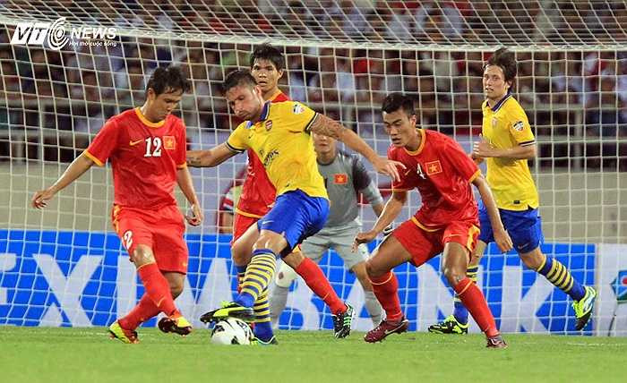 Arsenal đấu Tuyển VN 