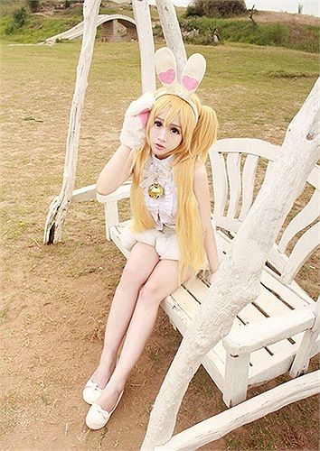 Bộ trang phục do Chibi tự tay chuẩn bị.