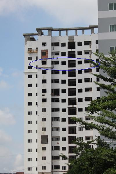 TPHCM, Tai nạn lao động, tầng 12, hy hữu, thoát chết