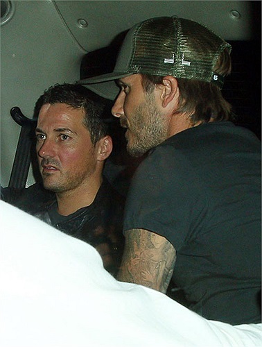 Beckham được cho là đã say khướt sau khi rời quan bar